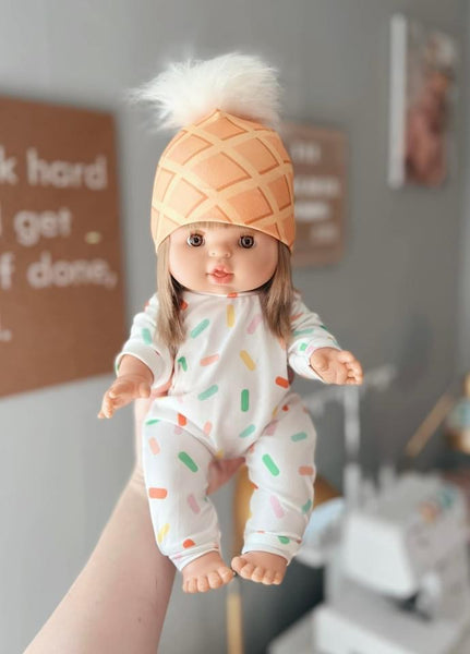 MYSTERY Minikane Romper & Hat