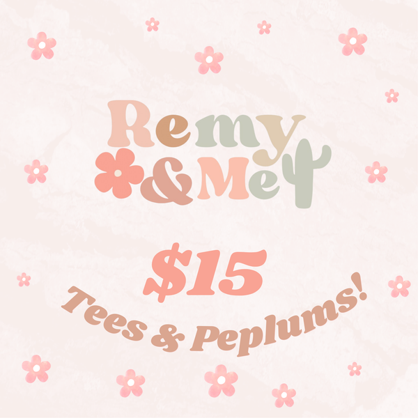 Tees & Peplums Sale