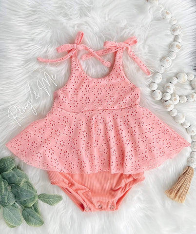 Eyelet Camila Romper